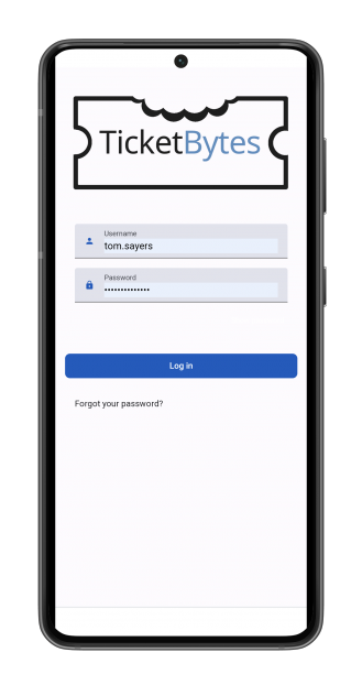 TicketBytes login
